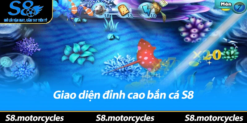 Giao diện đỉnh cao bắn cá S8 